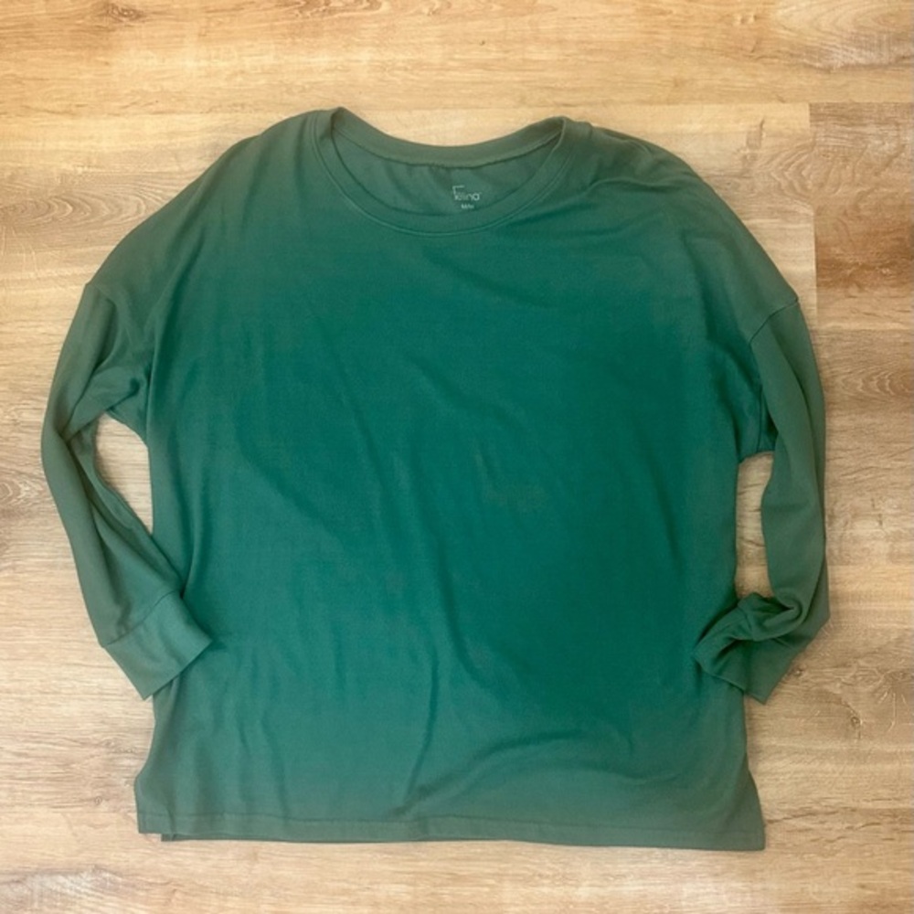 Felina Green Sleeve Oversized Tee